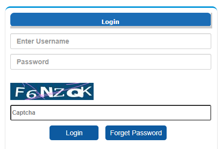 login credentials