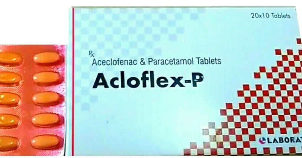 Acloflex P Tablet in Hindi Acloflex P Tablet Uses in Hindi